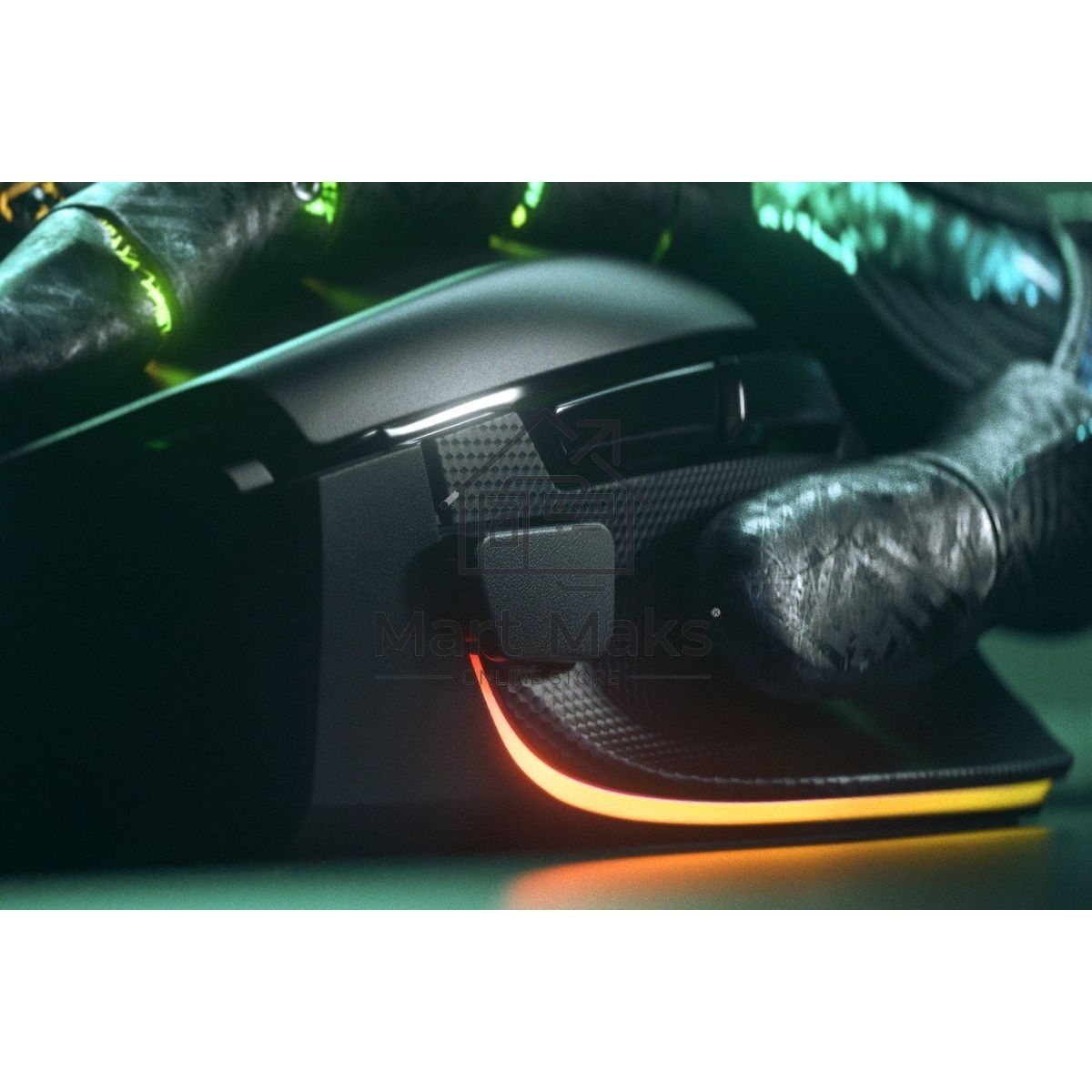Мышь проводная Razer Basilisk V3 35K черный, 35000 dpi, USB, кнопки - 11