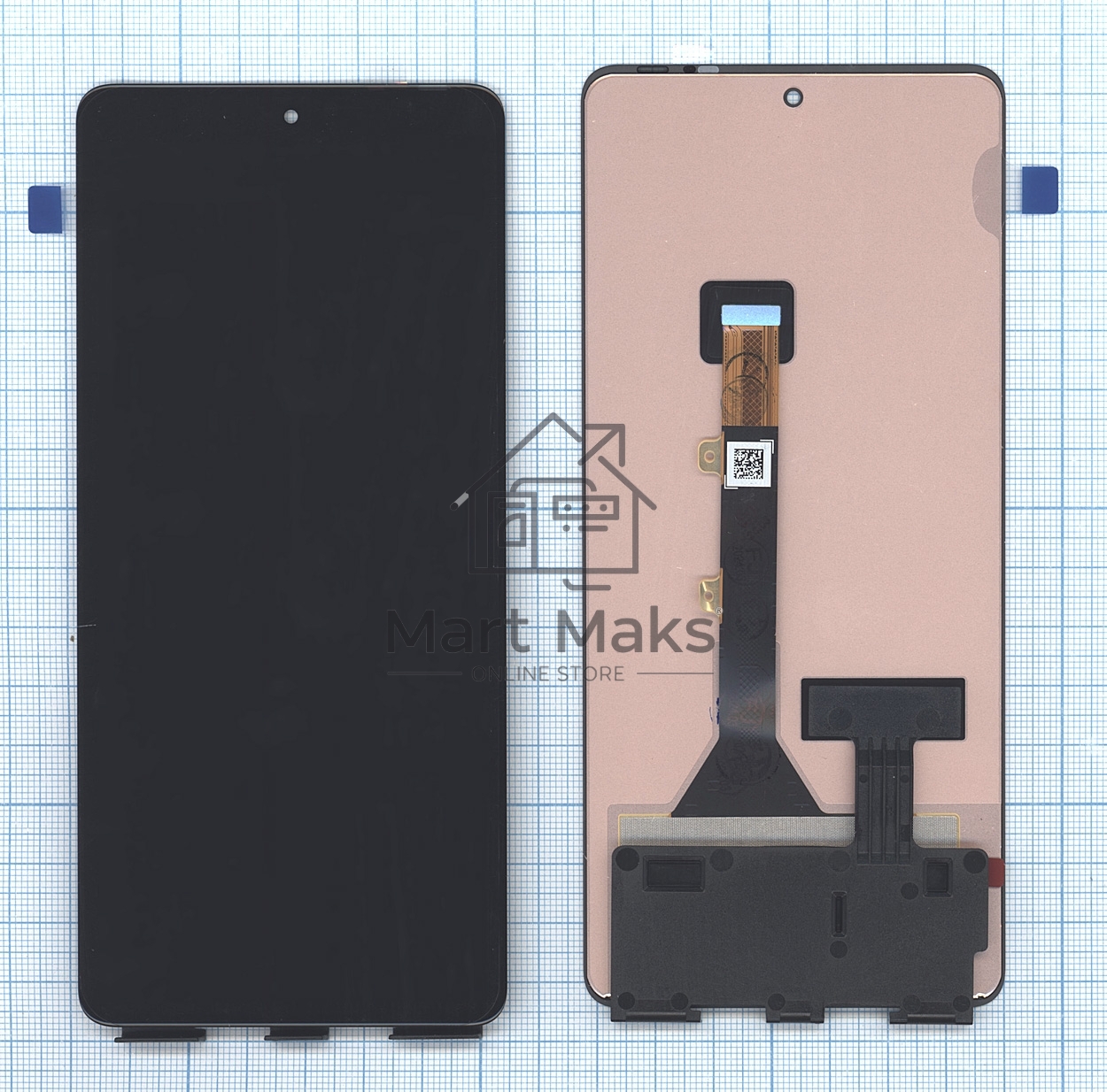 Дисплей для Infinix Note 30 Pro (X678B) в сборе с тачскрином черный orig