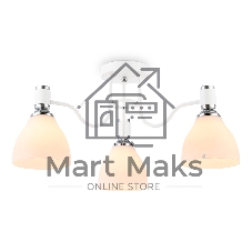 Светильник Ambrella light TR303302/3 WH/CH/FR белый/хром/белый матовый E27*3 max 60W D600*270