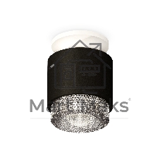 Светильник Ambrella Light XS7511042 SBK/SWH/CL черный песок/белый песок/прозрачный MR16 GU5.3 (N7925, C7511, N7191)