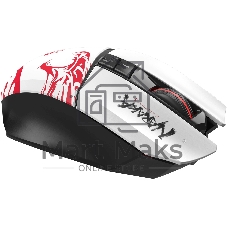 Мышь беспроводная A4Tech Bloody R36 Ultra черный/белый/красный, 12000dpi, USB, радиоканал, кнопки - 7