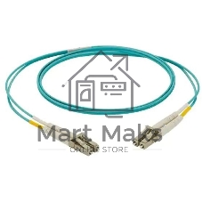 Патч-корд Panduit NKFPZ22LLLSM010 2x50/125 OM4 LC дуплекс-LC дуплекс 10м LSZH аквамарин