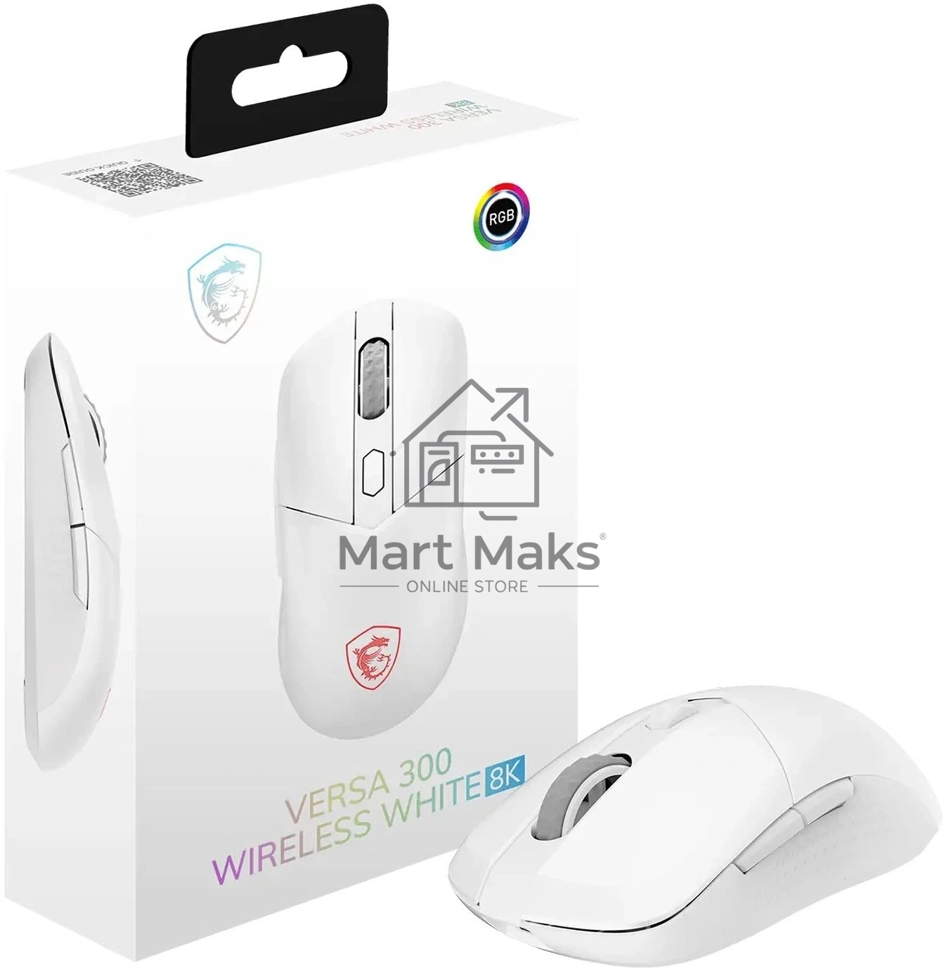 Мышь MSI VERSA 300 W 8K WHITE