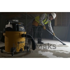 Строительный пылесос DeWalt DXV34PTA 1200Вт (уборка: сухая/влажная) желтый