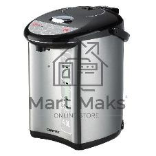 Термопот Centek CT-1082 (сталь) 4.0л, 750 Вт, 3 способа подачи воды, двойная защита от перегрева