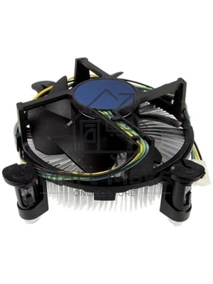 Кулер для процессора ACD ACD-CD5L3-A серебристый, 90 мм, алюминий, 2300 об/мин, 23.5 дБ, 3 pin, 65 Вт, 44 мм