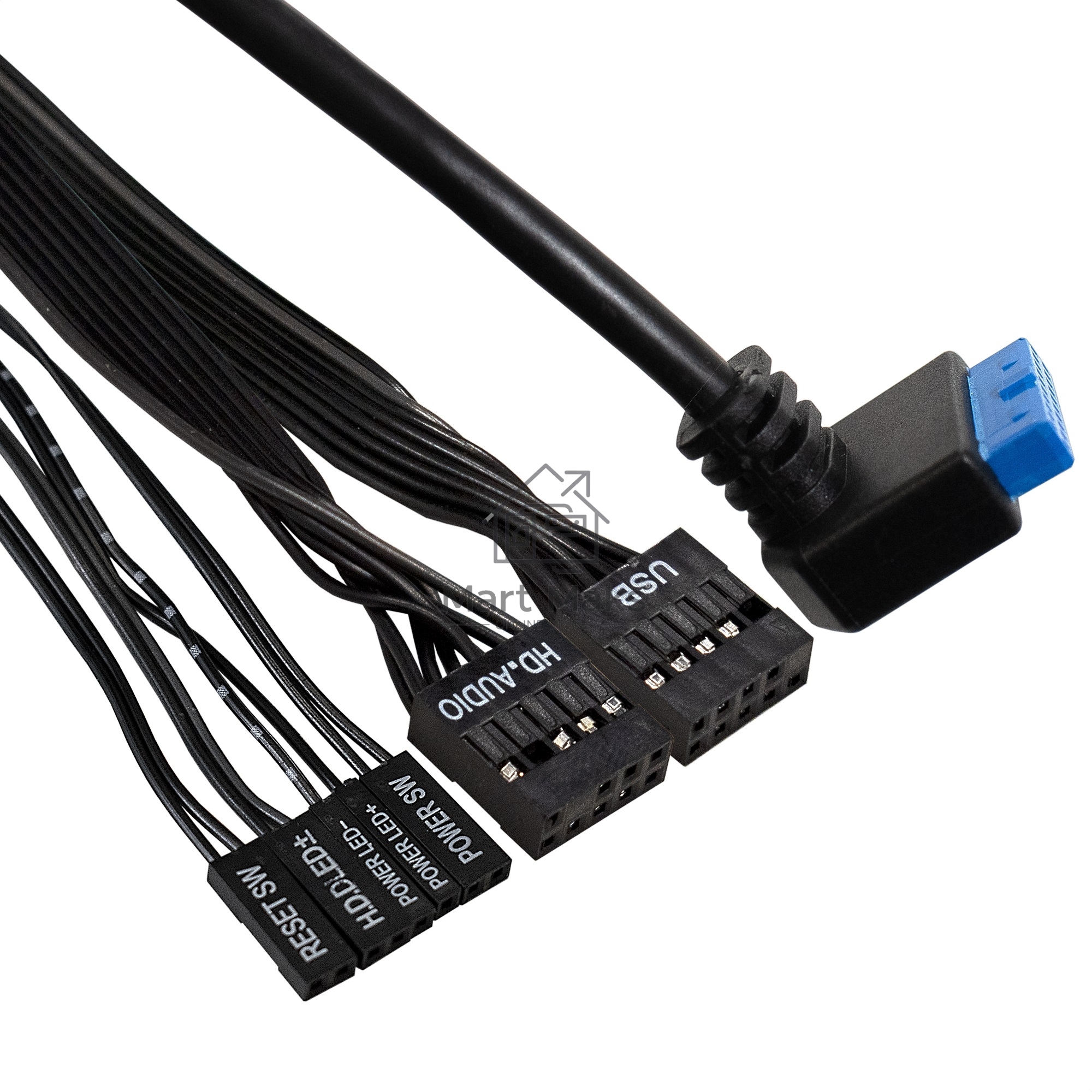 Компьютерный корпус Desktop ExeGate FL-102-TPS450 (mini-ITX, БП TPS450 с вент. 8см, 2*USB + 1*USB3.0, аудио, черный)