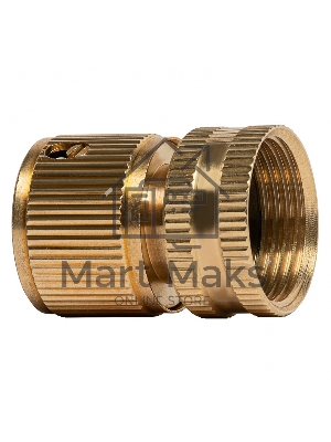 Соединитель латунный быстросъемный, внутренняя резьба 3/4