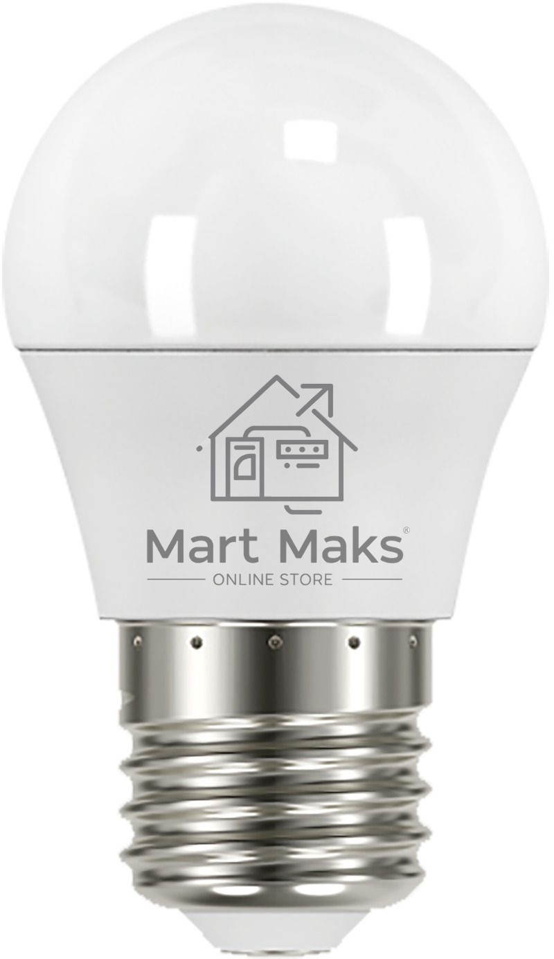 Лампа Шар 7W 590lm 6500К E27 диммируемая LED