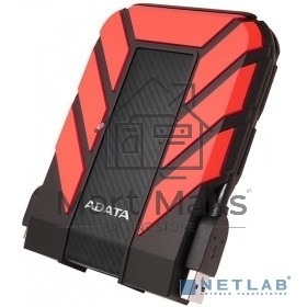 Внешний жесткий диск ADATA2Tb Adata HD710P AHD710P-2TU31-CRD черный/красный (2.5