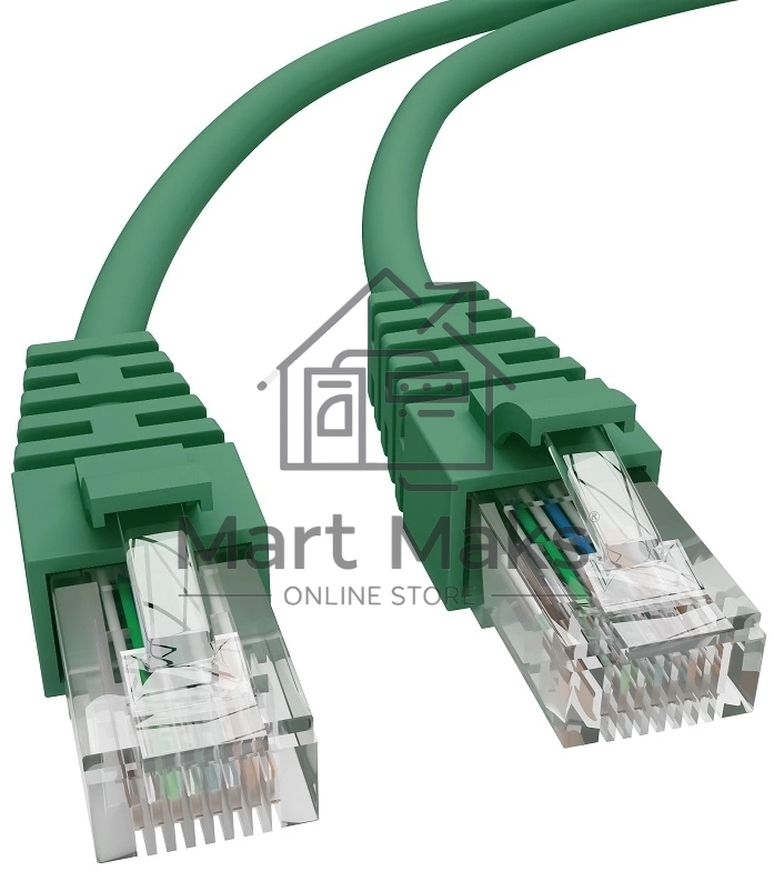 Патч-корд NTSS NTSS-PC-UTP-RJ45-5e-0.15-LSZH-GN NTSS-PC-UTP-RJ45-5E-0.15-LSZH UTP RJ-45 вил.-вилка RJ-45 cat.5e 0.15м зеленый LSZH (уп.:1шт)