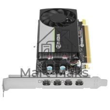 Видеокарта PNY GPU NVIDIA VCNT1000-8Gb-SB PCI-Express 3.0 x16, LP8 Gb GDDR6 128-bit, 4x Mini DP 1.4, 1x LP bracket.