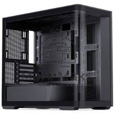 Корпус без блока питания Корпус JONSBO D300 Black MATX без БП, боковая панель из закаленного стекла, mini-ITX, micro-ATX, черный