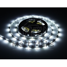 Светодиодная лента Ambrella light GS1803 5050 30Led/ 7.2W m/ 12V IP20 6500K/ 5000*10*1.87mm (2 конт.)