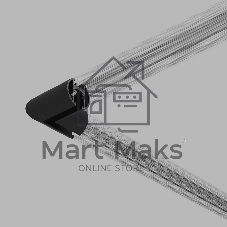 Mini Magnetic Коннектор угловой для накладного шинопровода Round (черный) 85215/00