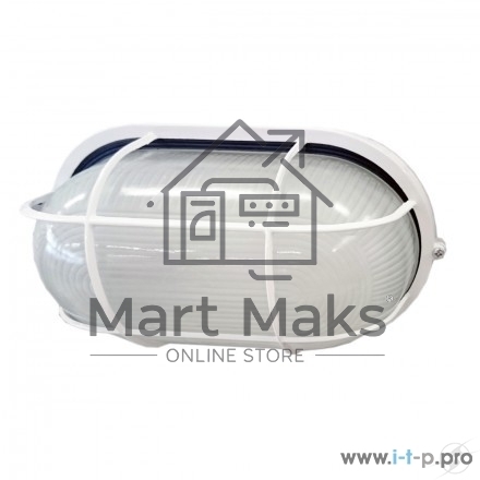 Светильник Iek LNPP0-1202-1-100-K01 НПП1202 белый/овал с реш. 100Вт IP54 ИЭК
