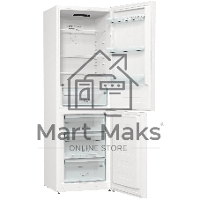 Холодильник Gorenje NRK6191EW4 белый двухкамерный 203/99л морозилка снизу