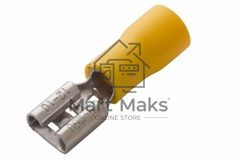 Клемма плоская изолированная гнездо 7.4 мм 4-6 мм² (РПи-м 6.0-(6.3)/РПИм 5,5-6) Rexant