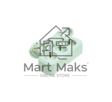 Удлинитель 3х2м с заземл. 16А IP20 Makel MGP132