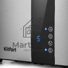 Тостер Kitfort KT-2047 850Вт нержавеющая сталь