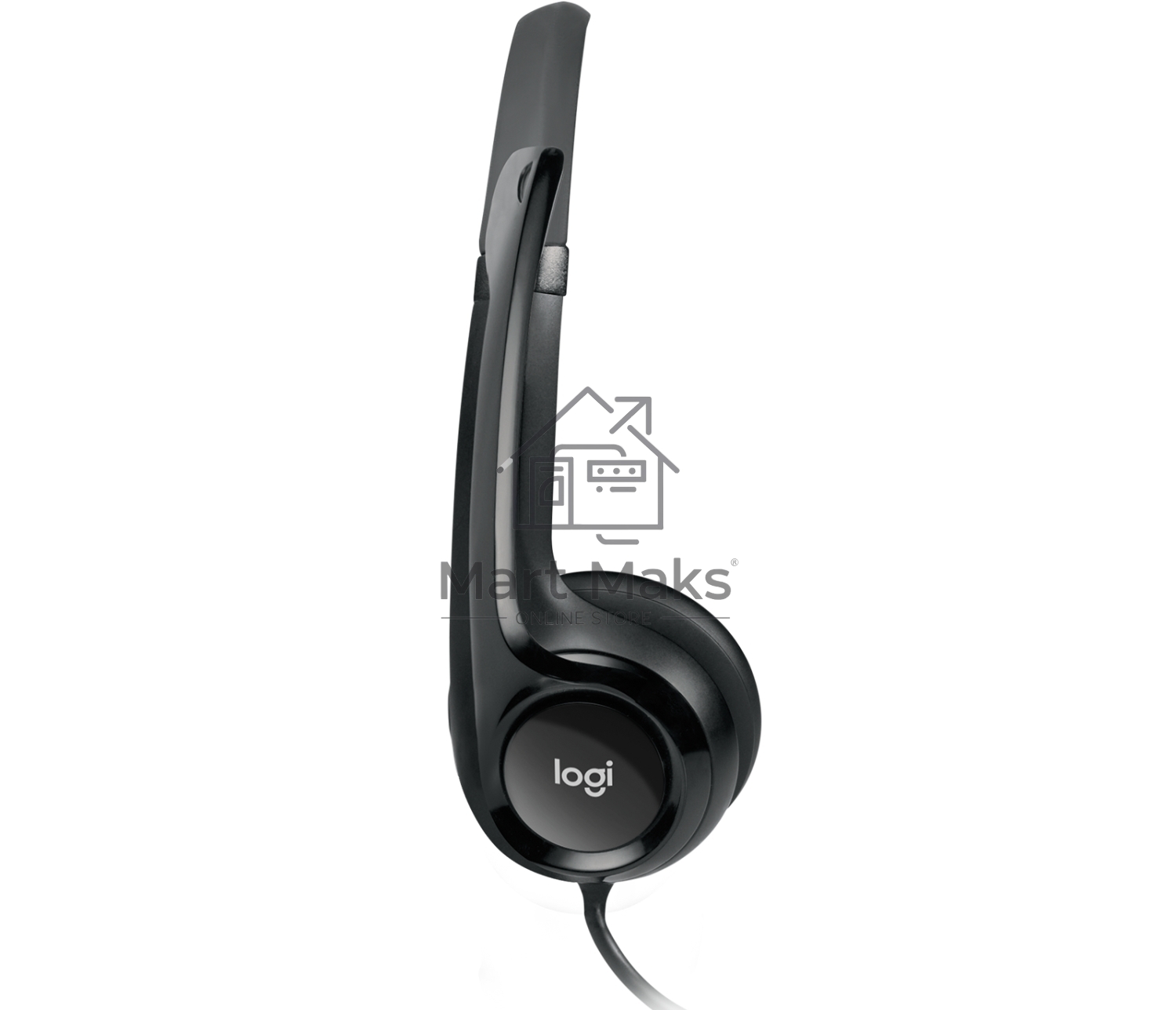 Гарнитура Logitech Headset Logitech H390 USB черный