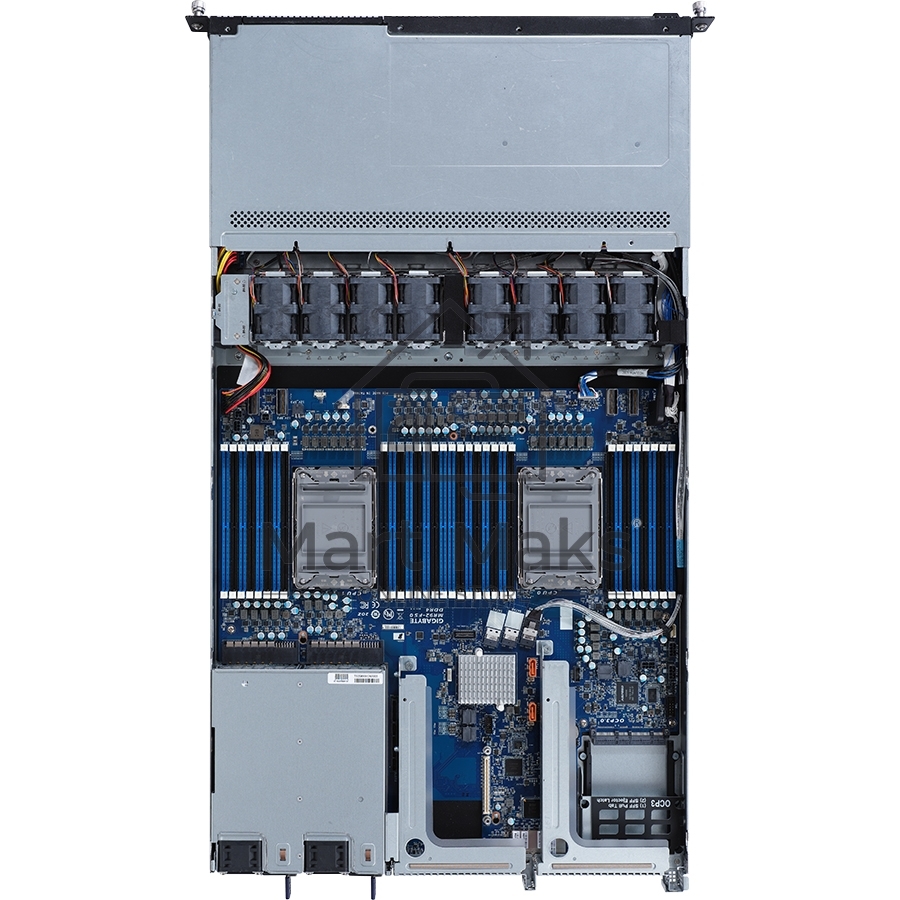 Серверная платформа Gigabyte R182-340 (rev. 100) 1U, 4x3.5