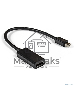 Кабель-переходник ExeGate EX284922RUS miniDisplayPort-HDMI ExeGate EX-mDPM-HDMIF-0.15 (mini20M/19F, 0,15м)