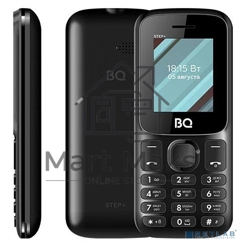 Мобильный телефон BQ 1848 Step+ черный