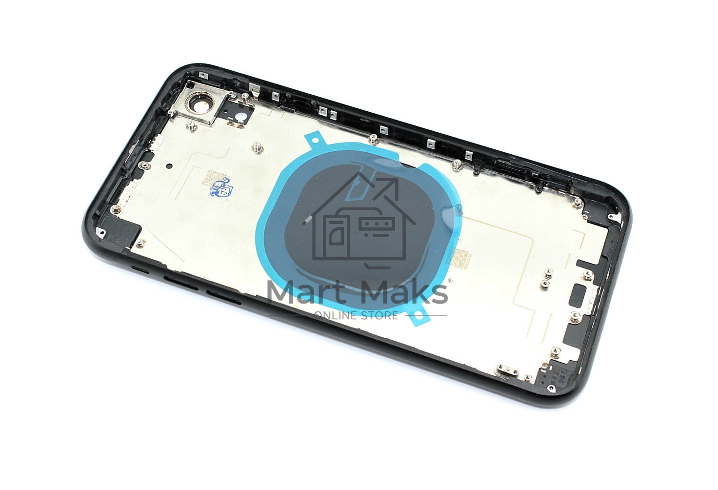 Задняя крышка (корпус) в сборе с рамкой для Apple iPhone XR черный