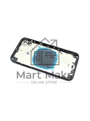 Задняя крышка (корпус) в сборе с рамкой для Apple iPhone XR черный Задняя крышка (корпус) в сборе с рамкой для Apple iPhone XR черный