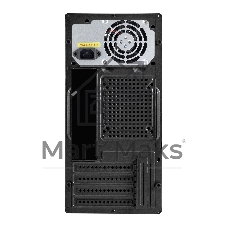 Компьютерный корпус Minitower ExeGate BAA-308M-AAA350 (mATX, БП AAA350 с вент. 8см, 2*USB, HD Audio, черный)