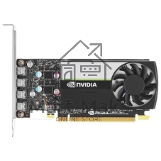 Видеокарта PNY GPU NVIDIA VCNT1000-8Gb-SB PCI-Express 3.0 x16, LP8 Gb GDDR6 128-bit, 4x Mini DP 1.4, 1x LP bracket.