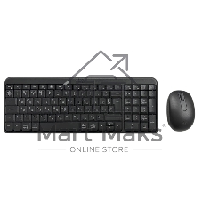 Комплект клавиатура+мышь Logitech Wireless Combo MK250 Compact беспроводной, Bluetooth, 1000 DPI, чёрный