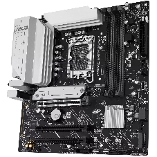 Материнская плата ASUS PRIME B760M-A WIFI II, LGA 1700, Intel B760, 4xDDR5, 4xSATA, 2xM.2, 1xPCIe 5.0 x16, 2xPCIe 4.0 x16, 1xHDMI, 1xDP, 1x2.5Gb LAN, Wi-Fi 6E, Bluetooth 5.4, 2xUSB-A 10Gbps, 4xUSB-A 2.0, 3x3.5 мм, 7.1, mATX