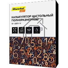 Калькулятор настольный Silwerhof Daily SH-888X-12 черный 12-разр.