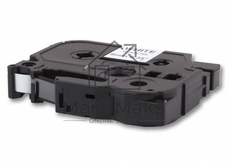 Картридж ленточный Cactus CS-TZ221 9 мм, 8 м, черный шрифт, белый фон, для BROTHER 1010/1280/1280VP/2700VP
