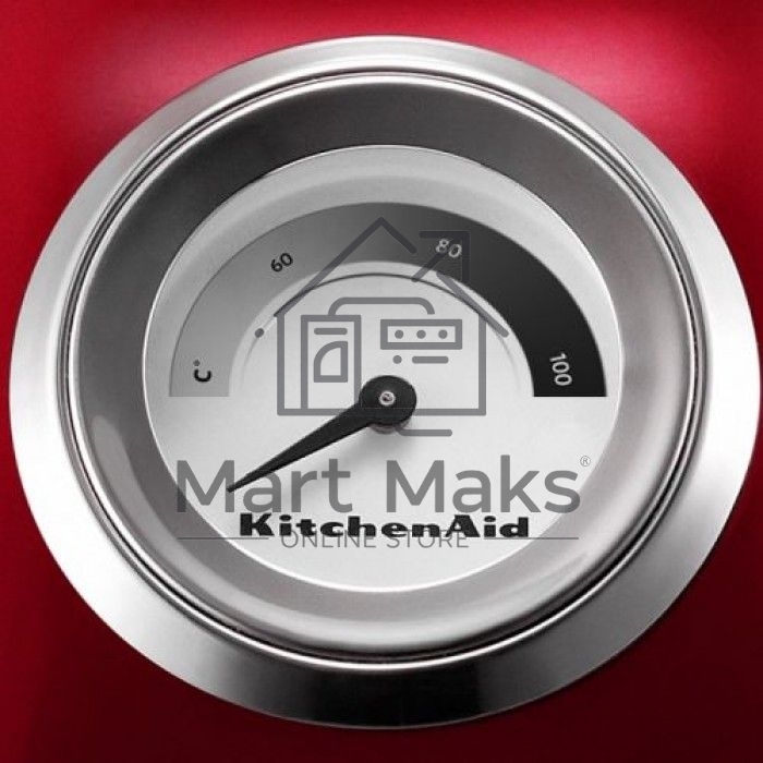 Чайник электрический KitchenAid 5KEK1522 1.5л. 2400Вт серебристый матовый/красный(корпус: алюминий)