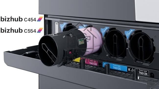 Тонер Konica-Minolta bizhub C454/554 голубой TN-512C (o)