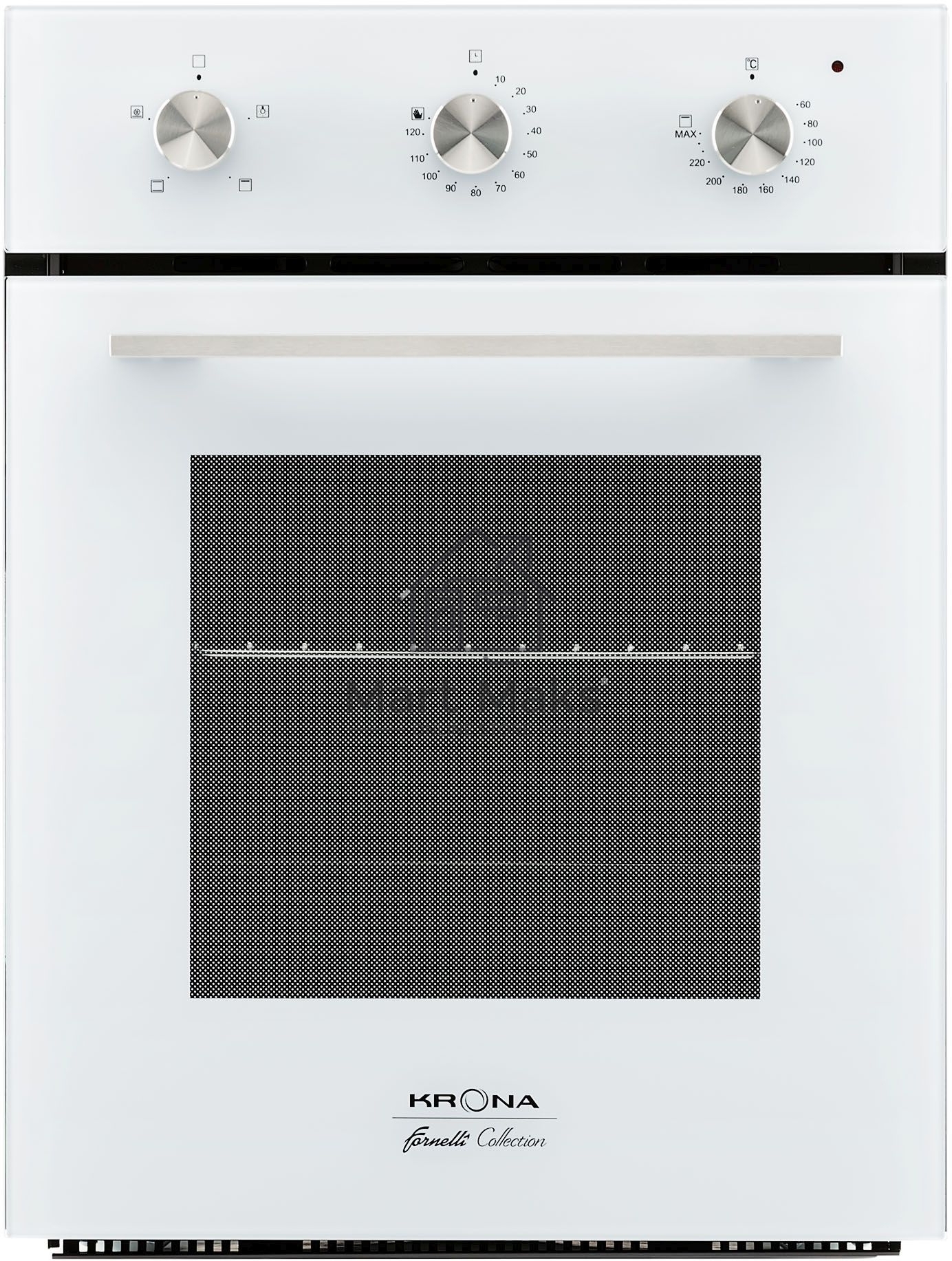 Электрический духовой шкаф Krona BREVE 45 WH, встраиваемый