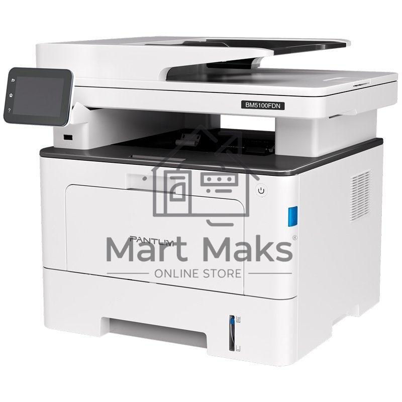 МФУ лазерный Pantum BM5100FDN, A4, ч/б, печ. до 40 стр/мин., скан. до 24 стр/мин., 1200x1200dpi, USB, RJ-45