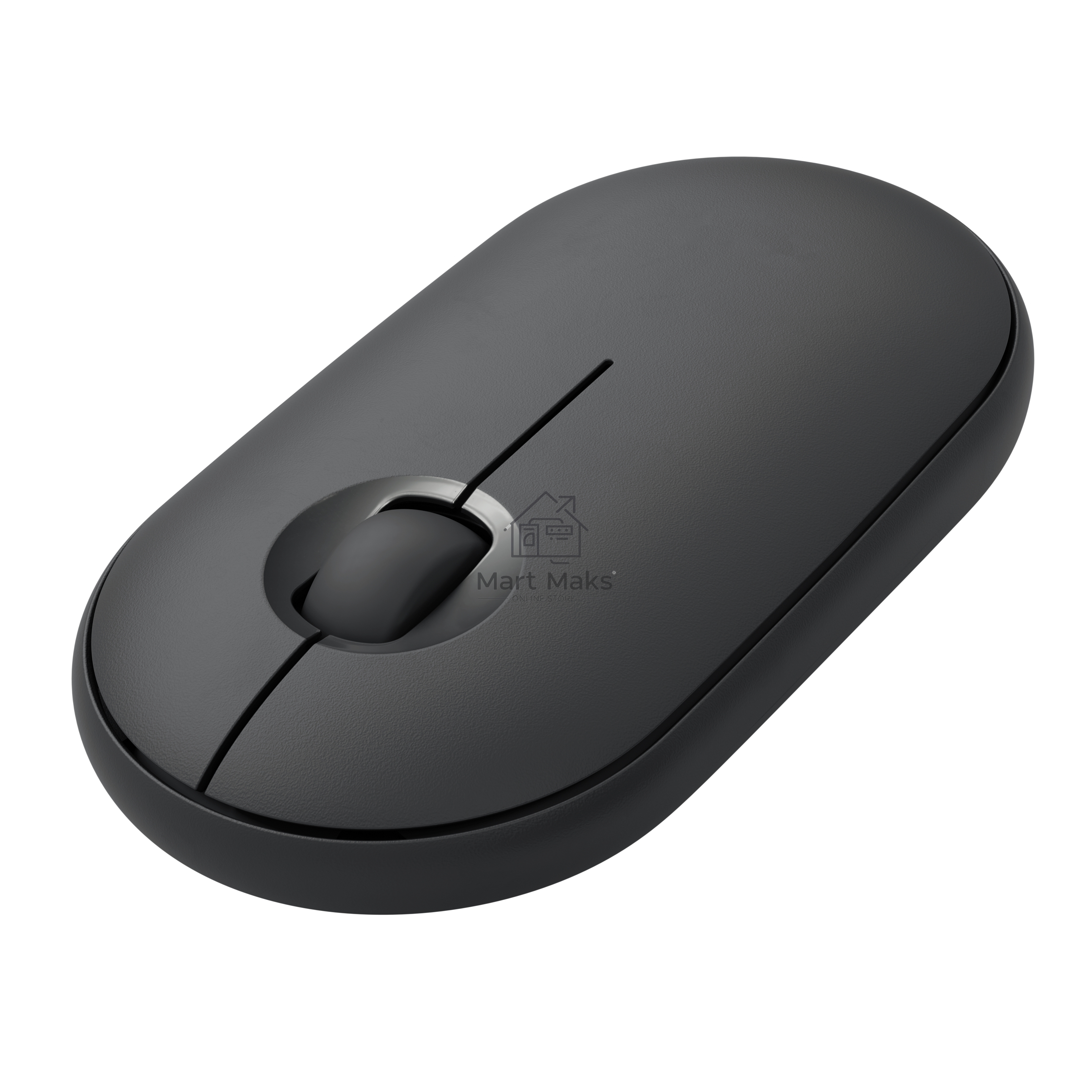 Мышь беспроводная Logitech Pebble M350 графитовый, 1000 dpi, радиоканал, Bluetooth, USB, кнопки - 3
