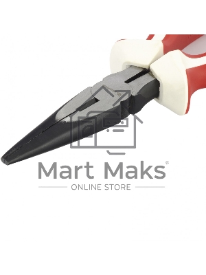 Длинногубцы Matrix Premium, 180 мм, прямые, трехкомпонентные рукоятки