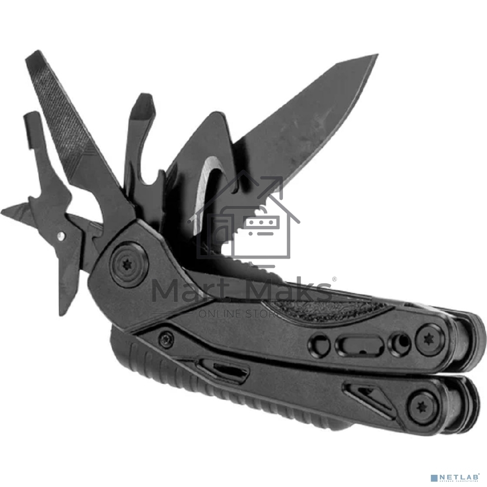 Мультитул KRANZ KR-12-4945-2 10 в 1, 155мм