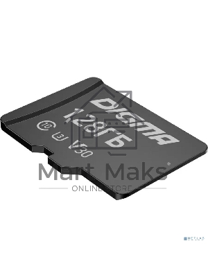 Флеш карта microSDXC 128Gb Class10 Digma CARD30 + adapter