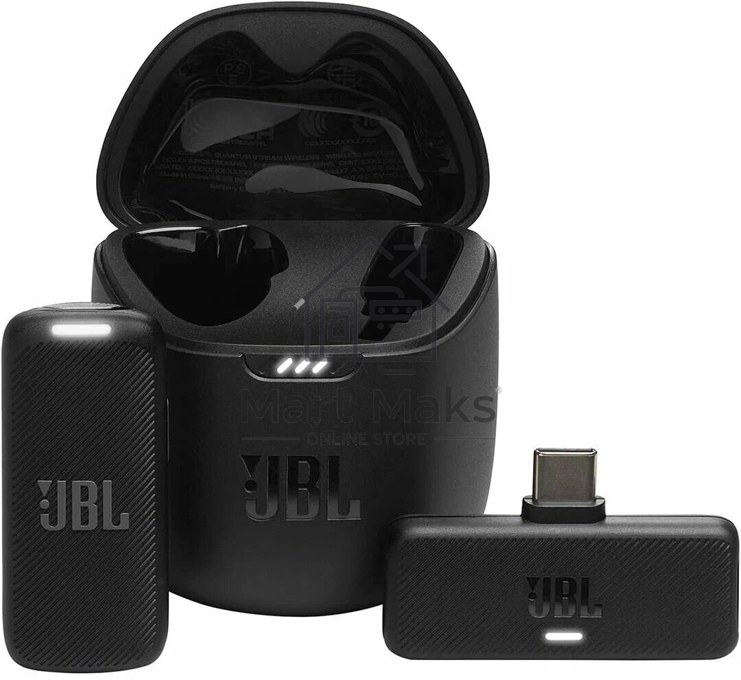 Беспроводной микрофон JBL QUANTUM STREAM (USB-C, 2.4GHz, JBLSTRMWLUSBCBLK)