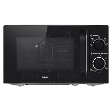 Микроволновая печь BBK 20MWS-760M/B черный, 20 л, 700 Вт, переключатели - поворотный мехинизм