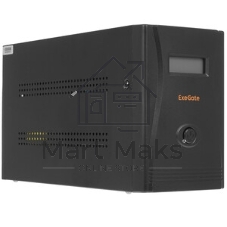 Источник бесперебойного питания ExeGate SpecialPro Smart LLB-2000.LCD.AVR.EURO.RJ/2000 ВА/1200 Вт/4xCEE 7 (евророзетка)