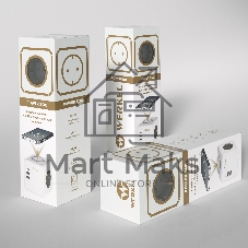 Розеточный блок 3-местный + 3 USB + беспроводная зарядка