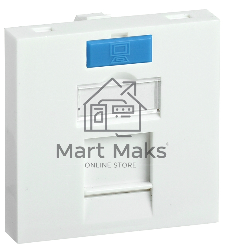 Вставка ITK CS6-12M 45х45 мм, для 1 мод. Keystone Jack