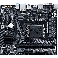 Материнская плата GIGABYTE H610M S2H V2, LGA1700, Intel H610, 2xDDR5, 4xSATA, 1xM.2, 1xPCIe 4.0 x16, DisplayPort, HDMI, D-Sub, 1x1Gb LAN, 3x3.5 мм, 7.1, microATX